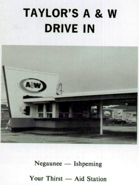 A&W Restaurant - Ishpeming - 1419 N 2Nd St - Old Yearbook Ad